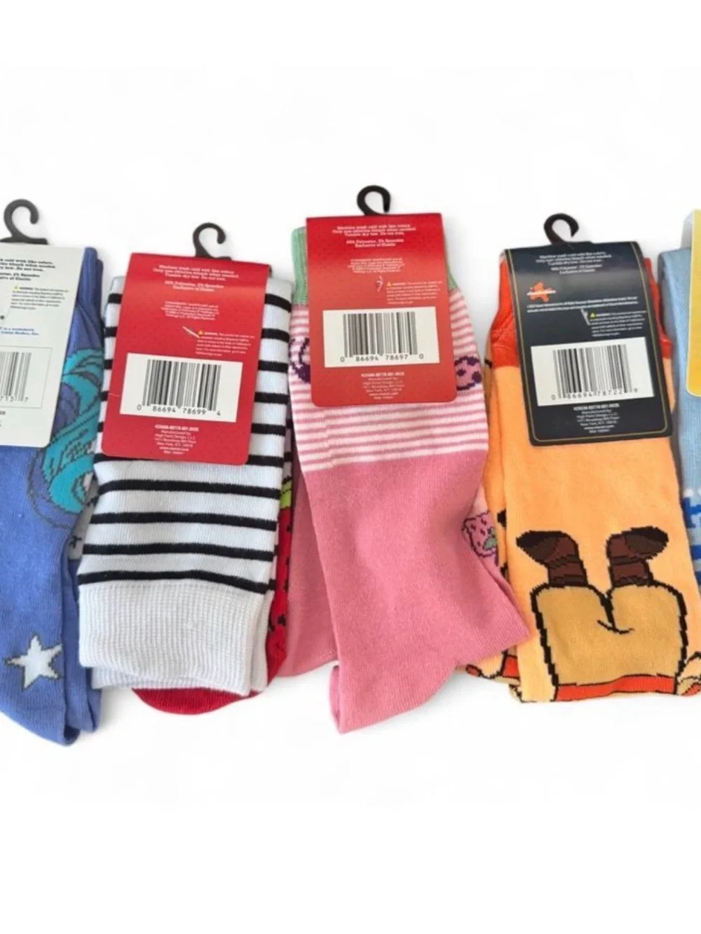 Hasbro/Nickelodeon/Disney Fun Kids Crew Socks Pack